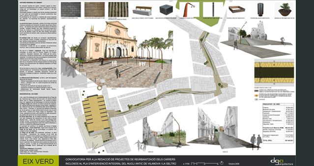 DGA Arquitectura gana el Concurso para la Urbanización del "Eix Verd"